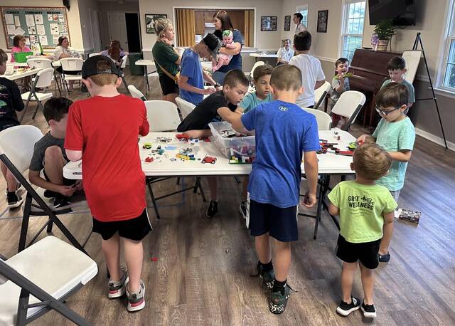 129868008_web1_lego-1
Kids of all ages are invited to be a part of Calypso Presbyterian Churchs Lego Club. The next meeting is scheduled for Wednesday, Aug. 9, 10:30 a.m. to noon. (Calypso Presbyterian Church|Courtesy photo)