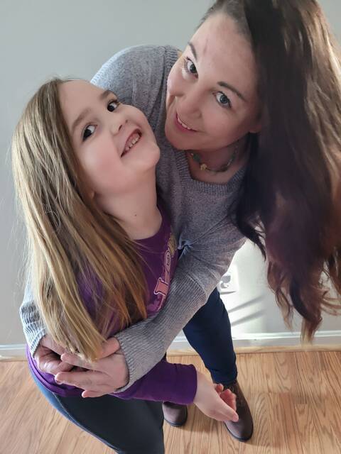 130642834_web1_casey-1
Pikeville native Casey Jones, right, shown here with her 9-year-old daughter Carstin Little, has spent the past month in ECU Health Medical Center in Greenville, where she is recovering from a ruptured brain aneurysm and the car accident that resulted from it. (Jane Jones|Courtesy photo)