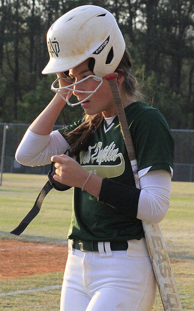130733881_web1_AddySBpic
Addy Higginbotham, a rising senior at North Duplin, was named the NCFCA All-State 1A East Player of the Year in softball. (Rudy Coggins|mountolivetribune.com)