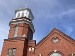 
			
				                                Mount Olive Presbyterian Church, located at 105 N. Breazeale Ave., will celebrate its 150th anniversary with a special service at 10:30 a.m. on Sunday, September 29. A highlight of the service will be dedication of the Steeple Cross.
 
			
		