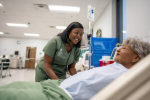UMO nursing student India Faison realizes lifelong dream to serve others
