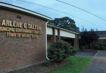 
			
				                                The town of Mount Olive has identified two employees in the water department under investigation by the State Bureau of Investigation for possible misconduct. (Steve Herring|mountolivetribune.com)
 
			
		