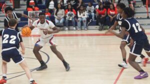 Saints overpower Spartans in 66-44 victory