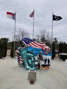 Church ‘rocks’ popular veterans’ memorial