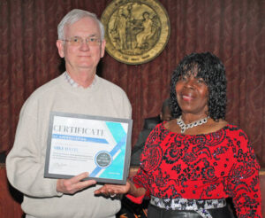 Town board recognizes community service during brief monthly session
