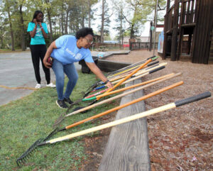 Volunteers clean up Westbrook Park so others can safely play
