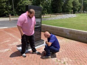 Personalized bricks will enhance monument courtyard, raise money for local nonprofit