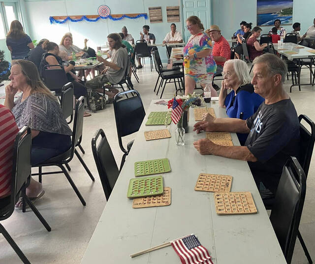 131615096_web1_Bingo
The Exchange and Rotary clubs will co-host the towns annual Fourth of July celebration from 5 p.m. to 7 p.m. Friday at Westbrook Park. The free event will include bingo at the senior center. (Courtesy file photo|Mount Olive Exchange Club)