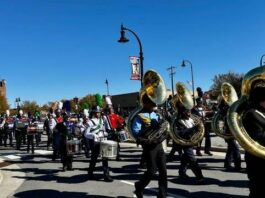 
			
				                                Residents braved the cold morning temperatures Tuesday to attend the Wayne County Veterans Day Parade in downtown Goldsboro. The parade was organized by Wayne County Veterans and Patriots Coalition Inc. and paid tribute to all veterans who have served and are currently serving in the Armed Forces of the United States. (Georgia Dees|mountolivetribune.com)
 
			
		
