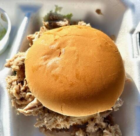 
			
				                                The barbecue sold out. (Georgia Dees|mountolivetribune.com)
 
			
		