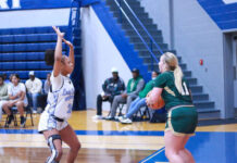 Lady Rebels dominate Lady Devils in FCA Winter Tournament victory
The North Duplin Lady Rebels vs. South Lenoir Lady Devils recently played in tournament action. (Kareem Brown|mountolivetribune.com)