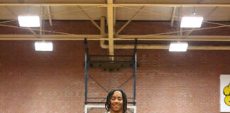 
			
				                                James Kenans No. 2 Zamarion Smith, steps to the free-throw line and sinks both shots for two points.
 
			
		