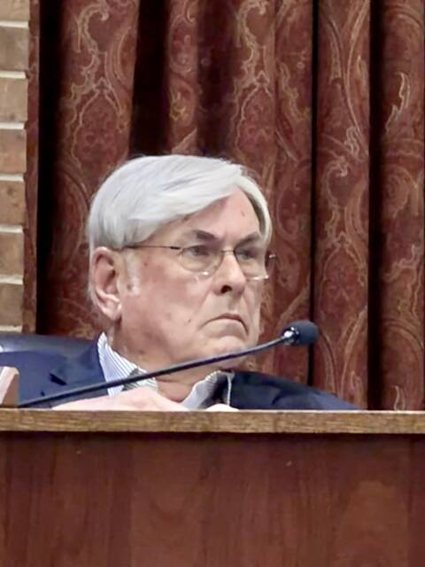 Mount Olive town attorney Carroll Turner. (Georgia Dees|mountoilvetribune.com)