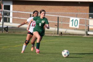 Lady Rebels dominate early, holding off Lady Spartans 5-2