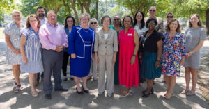 NC Lt. Gov. Rachel Hunt visits WCC