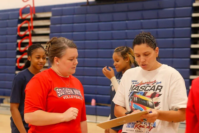 Saints look to build on growth under second-year coach Elizabeth Morgan