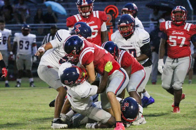 Saints battle through the storm, fall short against Firebirds