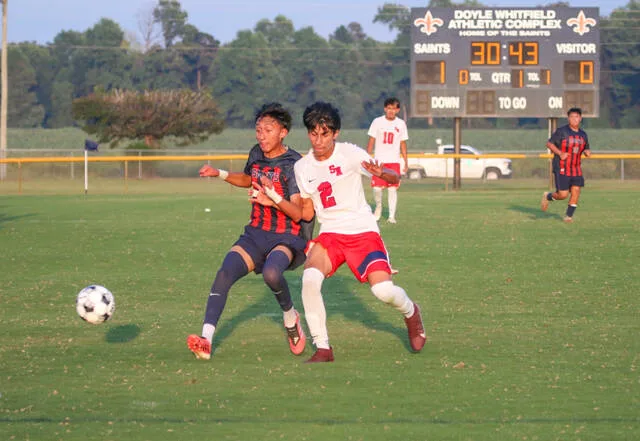 Saints shut out Firebirds in defensive battle
